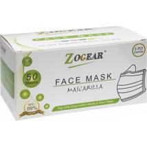 Fogászati arcmaszk, 3 rétegű, TYPE II R prémium minőségű, gumis, 50 db