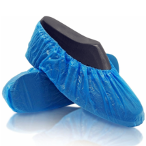 Cipővédő lábzsák, kék, egyszerhasználatos, 100 db