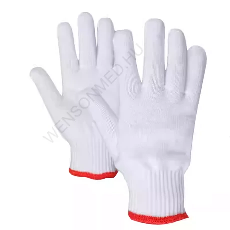 Nylon védőkesztyű, 1 pár